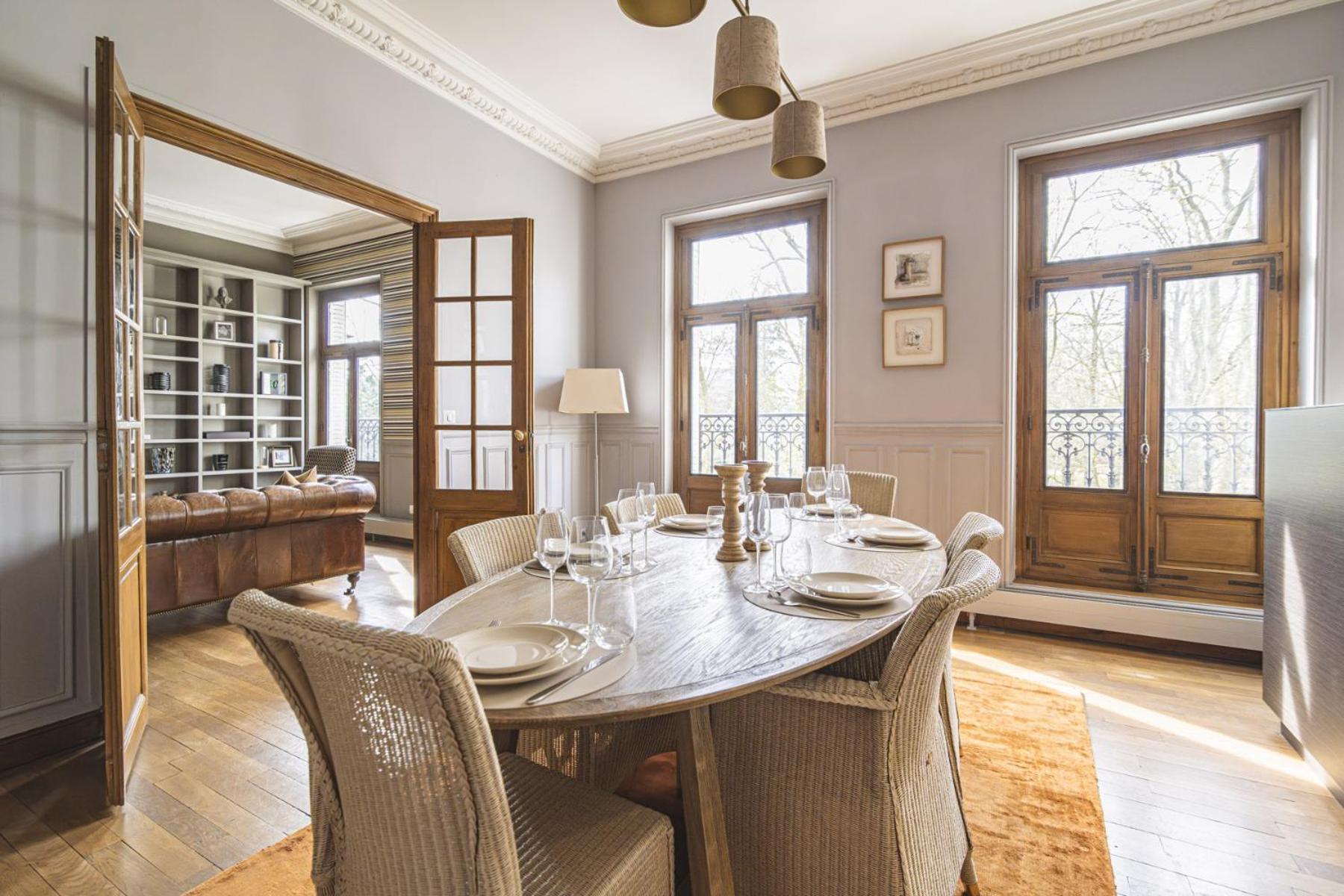Apartamento L'Elegance Vue Parc Reims Exterior foto